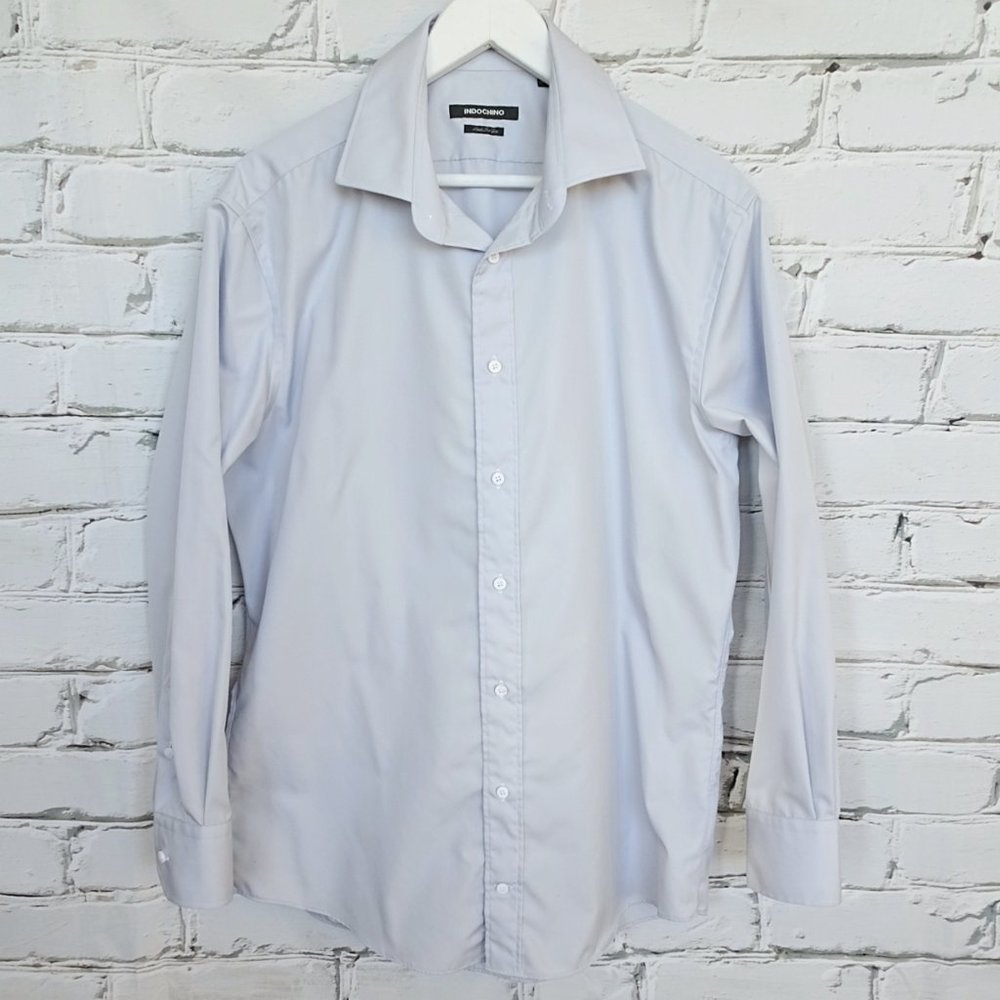 Indochino Light Blue Dress Shirt